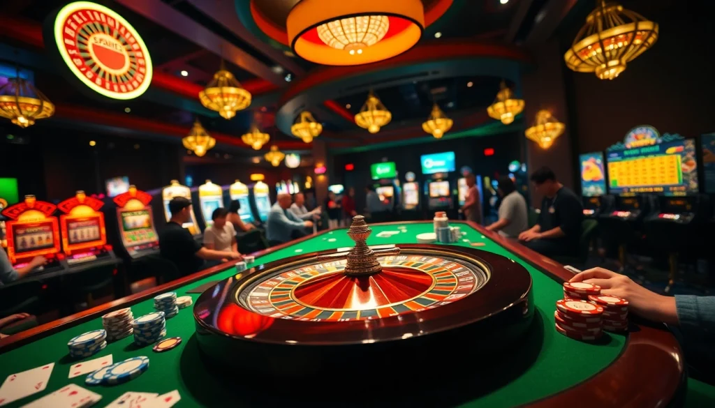 Experience the thrill of Kèo Nhà Cái 5 as players engage in exhilarating casino betting activities.